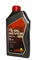 Масло моторное S-OIL 7 RED #9 SN 0W-30 (1л)