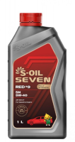 Масло моторное S-OIL 7 RED #9 SN 5W-40 (1л) - E107618