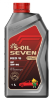 Масло моторное S-OIL 7 RED #9 SP 5W-40 (1л) - E108303