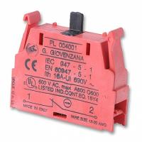 Блок-контакт закрытый PL004001 Giovenzana