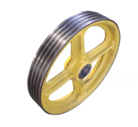 Шкив канатоведущий (квш) D=570мм, 4 лунки , канат 11 мм