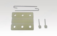 КМ652437G09/ Вкладыш башмака направляющей лифта Mini Space Kone L80 T9 с пинами