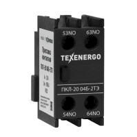 Приставка контактная пкл-20 04Б-2ТЭ 10А 2НО+0НЗ Теxenergo