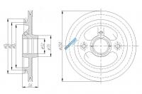 Шкив ограничителя скорости 0411.27.00.008 МЛЗ