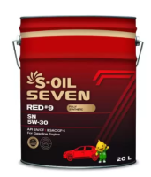 Масло моторное S-OIL 7 RED #9 SN 5W-30 (20л)