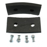 Накладка тормозной колодки лебедки 160VAT, 13VTR-M, 13VTR тип ZAA9676B (комплект из 2 шт)