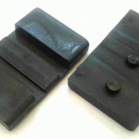 Вкладыш башмака направляющей кабины-противовеса, т-5, L-48,THYSSEN