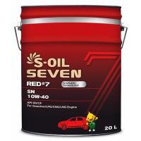 Масло моторное S-OIL 7 RED #7 SN 10W-40 (20л)