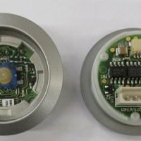 Кнопочный модуль, белый ободок, янтарная подсветка KM804342G08 Kone