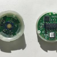 Кнопочный модуль, без наружного ободка, янтарная подсветка KM857782G08 Kone