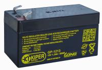 Аккумуляторная батарея Kiper GP-1213 12V/1.3Ah