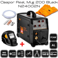 Сварочный аппарат Svarog Real MIG 200 N24002N (черный)