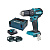 Аккумуляторная ударная дрель-шуруповерт MAKITA DHP 483 RTJ MAKPAC