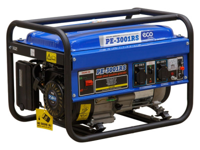 Электрогенератор ECO PE-3001RS (2.5 квт, 230 в, бак 15.0 л, вес 36.5 кг)